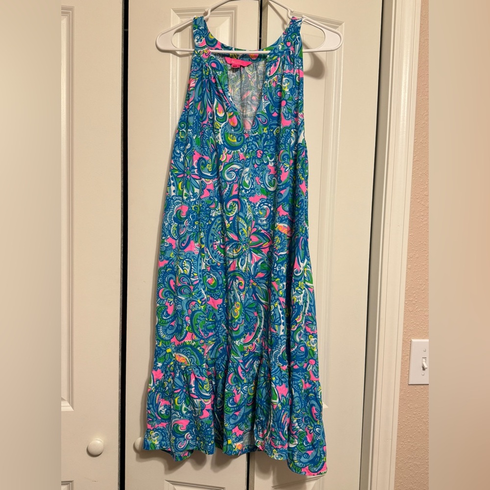 Vibrant Lilly Pulitzer Sleeveless Dress